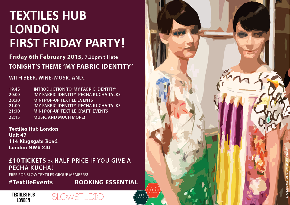 Textiles Hub London FIRST FRIDAY_6th Feb 2015 TEXTILES HUB LONDON
